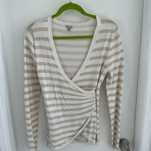 Guess size medium side zip sweater